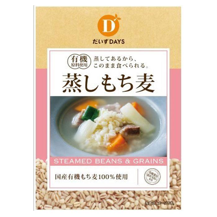 だいずデイズ 国産有機原料使用蒸しもち麦 70g