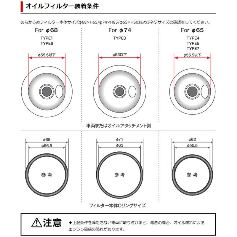 HKS オイルフィルター TYPE6 52009-AK010 トヨタ ラッシュ | LINEショッピング