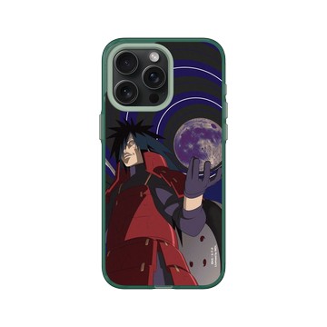 iPhone 15 Pro Max Clear 憂墨綠 - 火影忍者 Naruto - 角色系列-宇智波斑