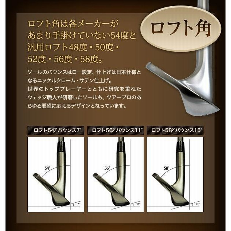 【激レア黒いDGシャフト】エポンウェッジ52度、58度 激レア黒いDGシャフト】エポンウェッジ52度、58度