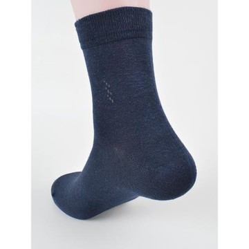 臻品雙鶴高級亞麻禮盒裝全麻男士襪子男船襪中筒商務襪6雙