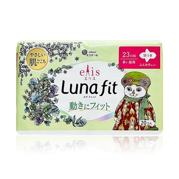 日用衛生棉 日本Elis Luna fit日用型衛生棉(23cm/20片)