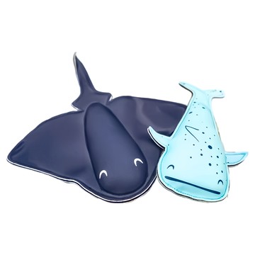 Splash About 剪影系列 兒童洗澡戲水玩具 漂浮魟魚與鯨魚 Set 2個  深藍色 + 淺藍色  1組