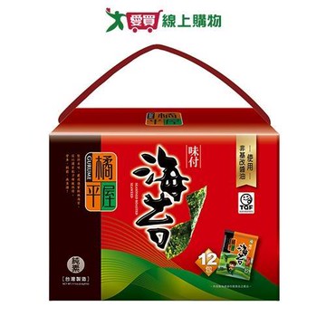 橘平屋味付海苔禮盒31.2G【愛買】