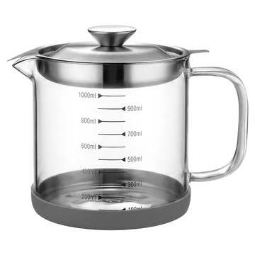 SHCJ 生活采家 高硼硅耐熱玻璃濾油壼 1L 475g  12cm  1個