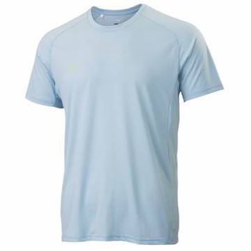 MIZUNO 美津濃 短袖上衣 男 訓練 慢跑 吸濕排汗 藍 32TAC00721
