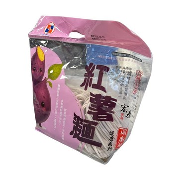 [家速配]宏泰紅薯麵600g