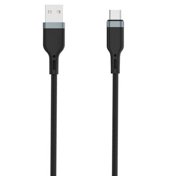 Wiwu 鉑金系列 USB-A-Type-C 數據線  尼龍編織線身  快速充電  數據傳輸  1.2m  PT021  1條