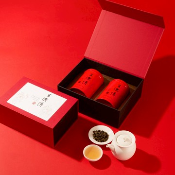 【德傳特選禮盒】金萱烏龍150g+凍頂烏龍150g-王德傳