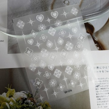 Function-花磚立體貼紙3款 (TS058/DP270/K057)