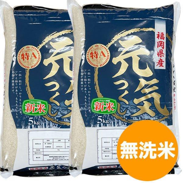 元気つくし 無洗米 10kg 特A 福岡県産 令和5年産