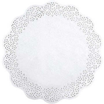 《TESCOMA》蕾絲花邊紙墊8入-圓36cm-- 烘焙紙墊 花墊紙