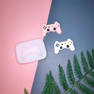 創意懷舊游戲機手柄硅膠模具小霸王香薰石膏擴香石手工皂diy滴膠