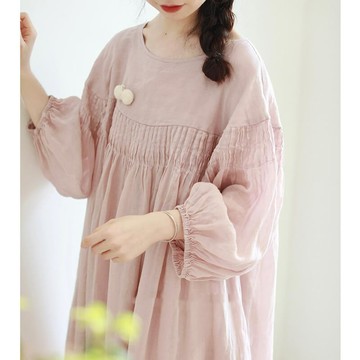 苧麻洋裝（不含內襯）336031