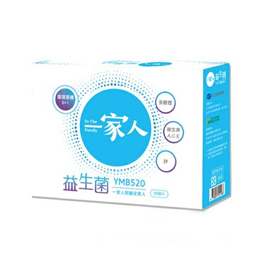 6盒組(共180包)一家人益生菌