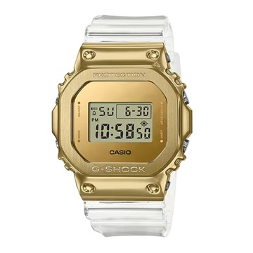 CASIO 卡西歐G-SHOCK 工業風金屬色電子錶 GM-5600SG-9_43.2mm
