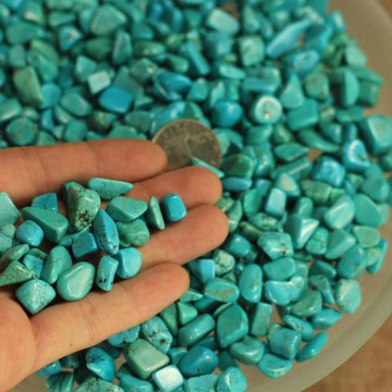 藏傳佛教用品 供佛寶石 佛堂佛家七寶 供曼扎七寶石綠松石 50g