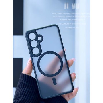 新款適用三星s25ultra手機殼磨砂半透明s23ultra全包攝像鏡頭s22簡約男女款s23+磁吸輕薄s24高級硅膠防摔軟殼