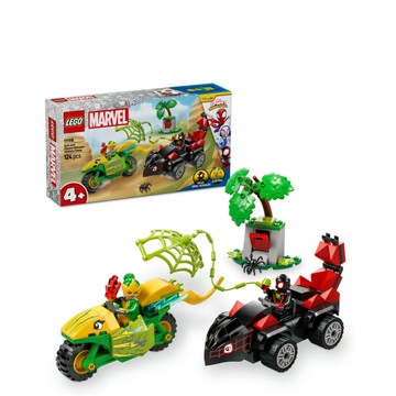 其　他 Spidey 11198 隱蜘蛛和電光女恐龍車追逐戰(玩具車 漫威超級英雄 幼兒積木 兒童玩具)