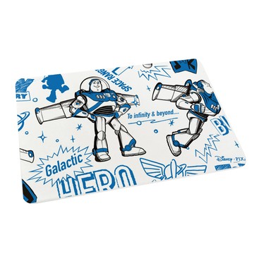 台灣製造 正版授權 迪士尼 玩具總動員 珪藻土吸水地墊-藍色巴斯光年60*40*0.9cm_廠商直送