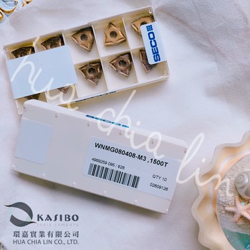 SECO 車刀片 WNMG080408-M3 1500T