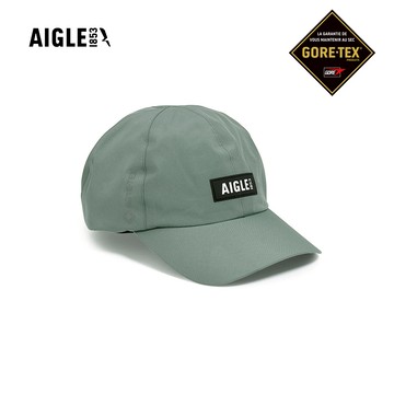 【AIGLE】GORE-TEX 防水棒球帽｜AG-FAB32A243 深灰綠