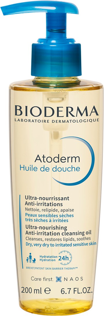 Bioderma Atoderm Ultra-Nourishing Anti-Irritation Shower Oil 200ml