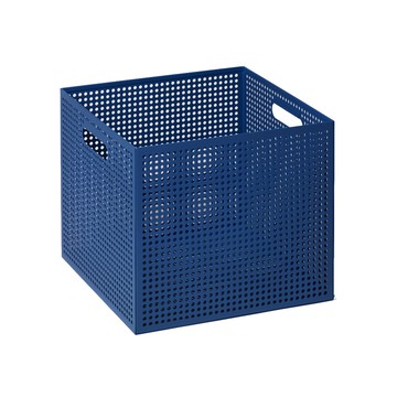 THE BOX 收納箱／邊几（大、藍）