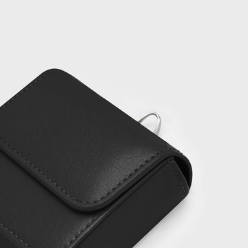 Aholic｜皮革擴充包 - 深藍/黑/可可