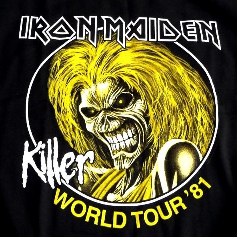 IRON MAIDEN アイアンメイデン KILLERS WORLD TOUR 81 Sweatshirt オフィシャル スウェットシャツ /  正規ライセンス品 | LINEブランドカタログ