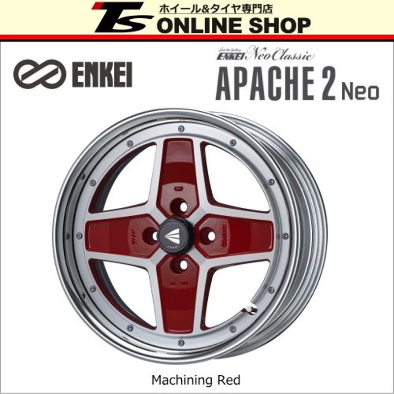 ENKEI NeoClassic APACHE2 Neo 5.0J-16インチ 4H/PCD100 マシニング