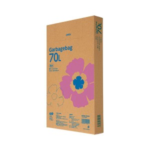 TANOSEE ゴミ袋エコノミー乳白半透明 70L BOXタイプ