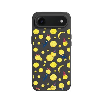 iPhone Air SolidX 黑 - 幾米 Jimmy Liao - 月亮忘記了-繽紛