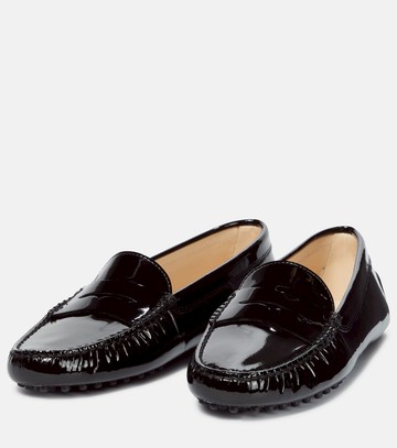 Tod's Gommino patent leather moccasins