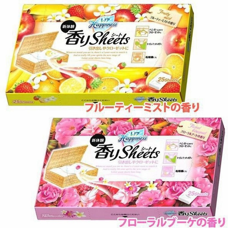 レノアハピネス 香りシート フルーティーミストの香り フローラルブーケの香り 25枚 Td 通販 Lineポイント最大0 5 Get Lineショッピング