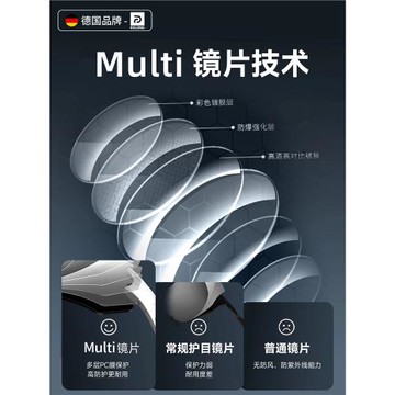 德國護目鏡可戴眼鏡女近視套鏡登山騎行防風雪山戶外爬山雪地墨鏡