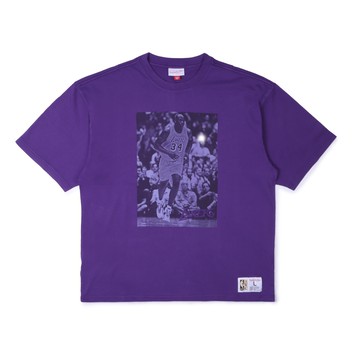 M&N DOWNTOWN N＆N PREMIUM 復古 短袖上衣 湖人隊 Shaquille Oneal