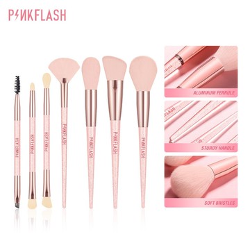 PINKFLASH 精美彩妝工具 少女 粉色套裝 化妝刷 JTZB