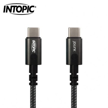 【INTOPIC 廣鼎】雙TYPE-C PD極速充電傳輸長線 CB-CTC-L25