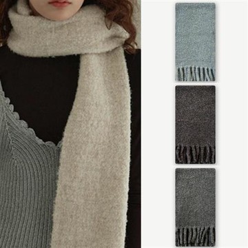 【巴黎精品】現貨+預購 針織圍巾圍脖圍冷氣房披肩秋冬保暖加絨加厚磅休閒生日禮物-慵懶流蘇6色a1ls76