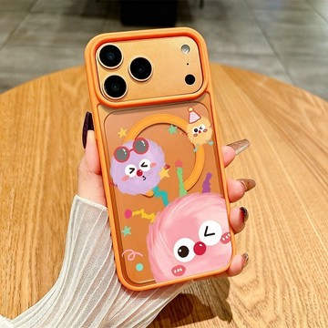 多彩球馬卡龍 磁吸無線充 防摔殼 蘋果17 i16 iPhone 11 15 14promax 13mini手機殼
