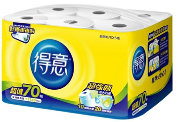 得意廚紙70組6捲