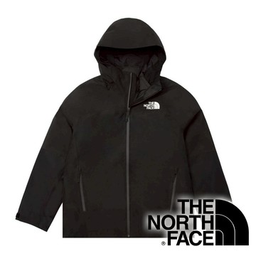 【THE NORTH FACE 美國】男2件式GTX防水保暖連帽外套『4H0黑』NF0A83RR 戶外 露營 登山 健行 休閒 時尚 防水 GORE-TEX 保暖 連帽外套