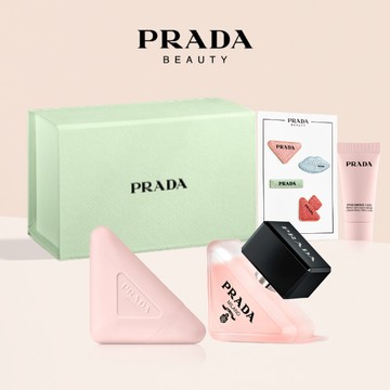 🔜快速出貨【PRADA】唯我疊香奢寵禮|奶木花香調|唯我護手霜x髮香 |享 體驗禮+禮袋|生日禮物