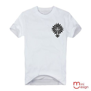 Minidesign-潮流十字架潮流短T 五色