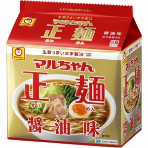 マルちゃん 正麺 醤油味 ５食パック ×6