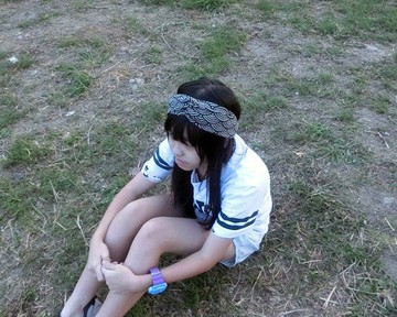 漣漪~交叉款髮帶