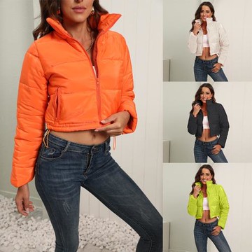 Ladies autumn winter warm casual bread down jacket面包羽絨服