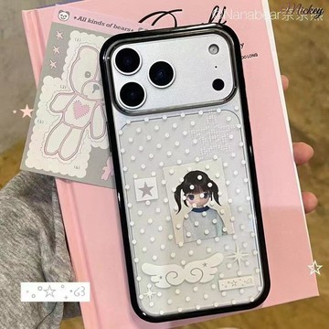 天使翅膀適用蘋果17promax手機殼iPhone13/14軟殼16/11透明12/X