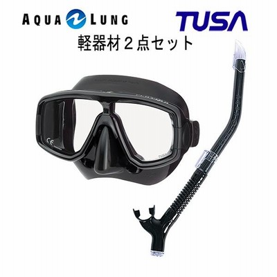 TUSA(ツサ） 軽器材2点セットプラチナマスク M-20QB アクアラング マイスタースノーケル